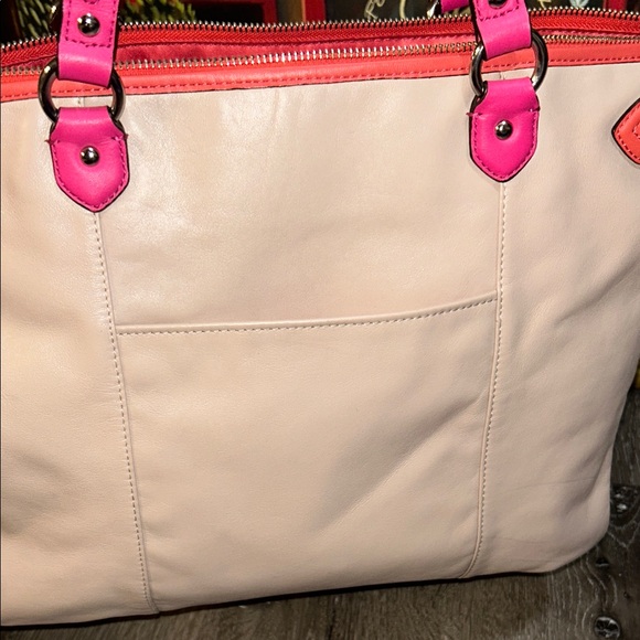 Coach Daisy Spectator Leather Emma Tote Bag - Picture 16 of 16